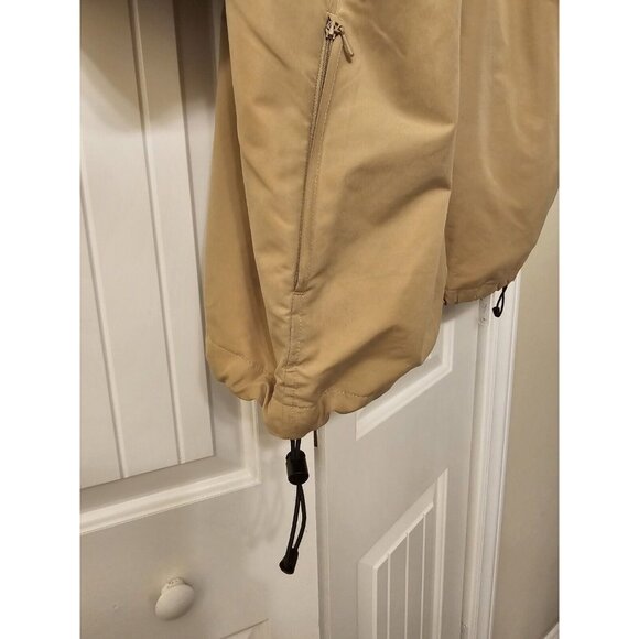 Men's PGA TOUR Windbreaker Jacket Beige/Tan Short Sleeve 1/4 Zip XL Golf - Picture 3 of 8